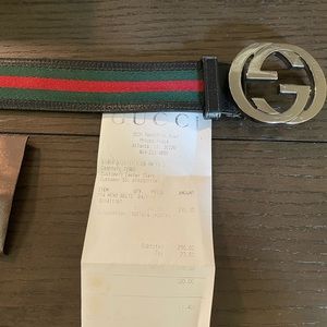 AUTHENTIC GUCCI BELT (men’s)